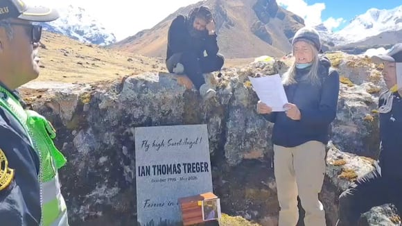 Madre de turista fallecido se despide - Correo