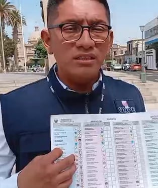 Jefe de la ODPE Tacna explica las cinco votaciones de este domingo 12 de abril