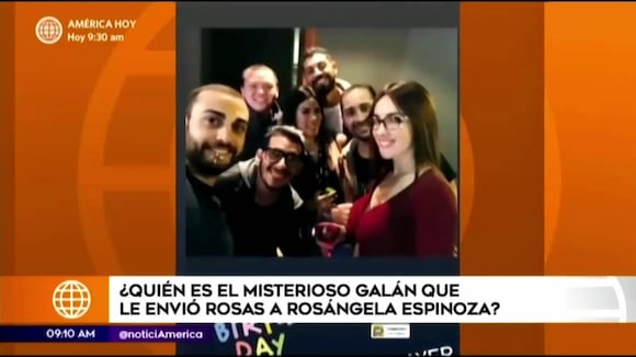Rosángela Espinoza sorprende con misterioso galán con el que se irá a Europa