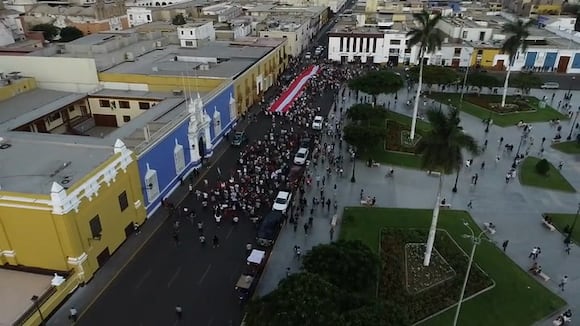 Trujillanos piden la salida de Pedro Castillo