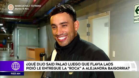 Said Palao responde a Flavia Laos