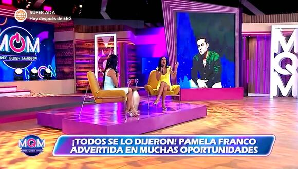Pamela Franco brinda entrevista a 'Mande quien mande' - segunda parte