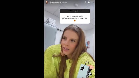 Alejandra Baigorria habla de su próximo viaje con Said