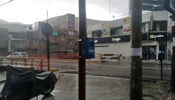 Lluvia En Carretera Central