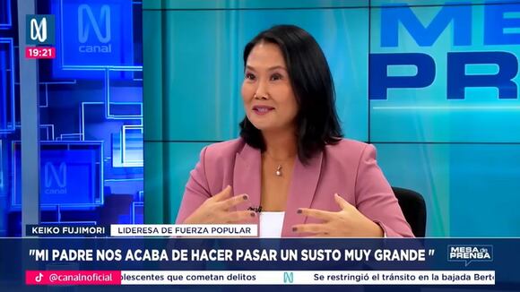 Declaraciones de Keiko Fujimori