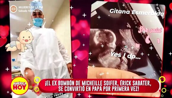 Erick Sabater se convirtió en papá