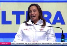 Dina Boluarte canta ‘El Gato Ron Ron’ frente a decenas de escolares en actividad oficial: “I love you, niños y niñas” (VIDEO)