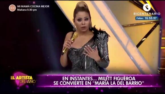 Gisela Valcárcel comenzó su programa hablando de 'El apoteósico'