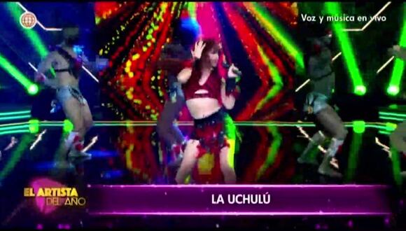 ‘La Uchulú’ hizo su primera presentación en ‘El Artista del Año’