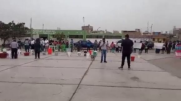 Pobladores de Alto Trujillo piden agua