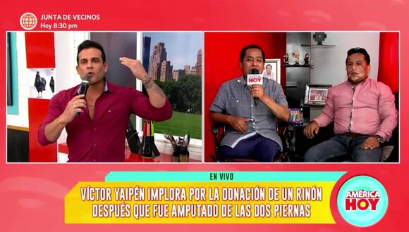 Mensaje de Christian Domínguez a Víctor Yaipén