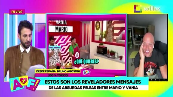 CORREO | Mario Irivarren y Vania Bludau