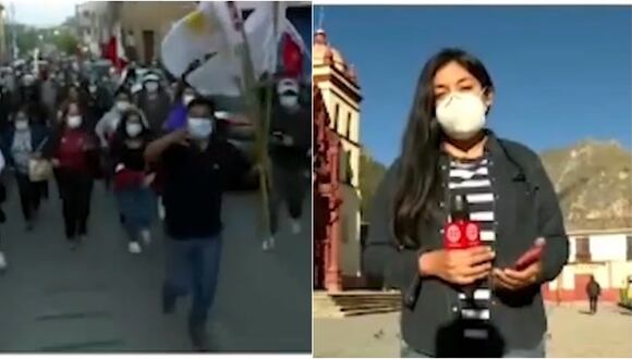 Correo - reportera de Canal N cuenta que fue agredida -VIDEO
