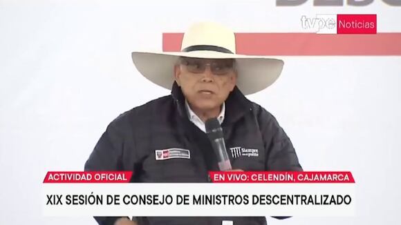 Declaraciones de Aníbal Torres en actividad oficial | parte 3