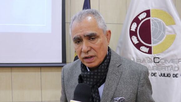 Alfonso Medrano, presidente de la Cámara de Comercio de La Libertad