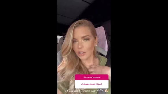 Brunella Horna se pronuncia sobre la posibilidad de ser madre