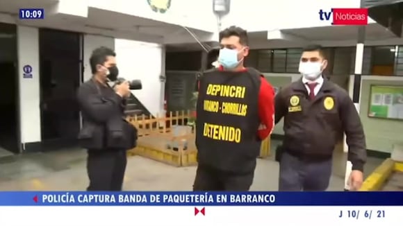Capturan a banda-de-paqueteria