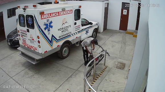 Roba bicicleta en policlínico de Trujillo