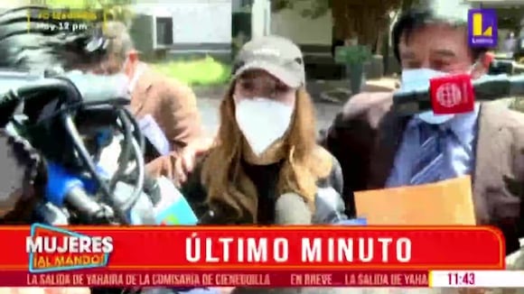 Yahaira Plasencia se presentó en comisaría de Cieneguilla: "Cometí un error"