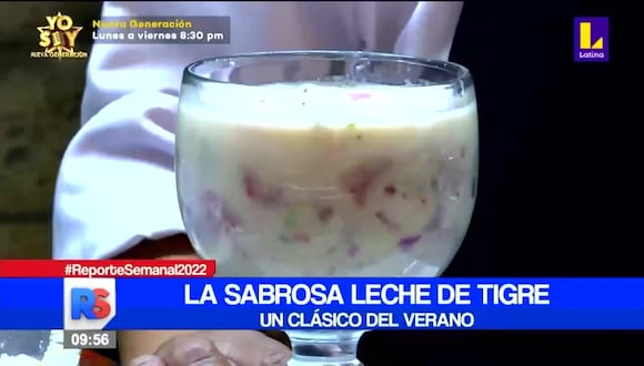 Recetas de leche de tigre