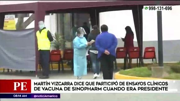 Walter Martos desmintió a Martín Vizcarra sobre ensayos (América TV)