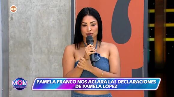 Pamela Franco en Mande Quien Mande 27/02/24