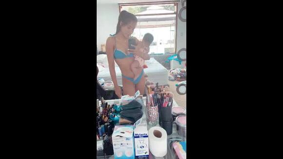 Samahara Lobatón habla sobre cicatriz que tiene su bebé