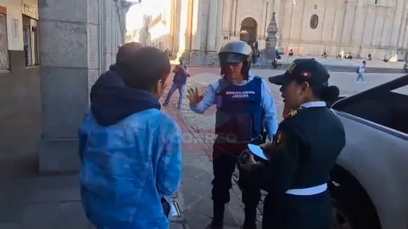 CORREO | INTERVIENEN A DOS INDIVIDUOS POR PRESUNTO ROBO DE ESPEJOS DE VEHÍCULOS EN AREQUIPA