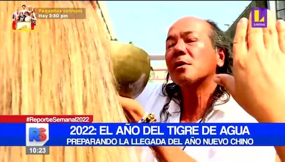 Limpieza del aura en el barrio Chino