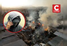Policía de Arequipa analiza video de extorsionadores que estarían detrás de incendio de madereras