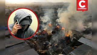 Policía de Arequipa analiza video de extorsionadores que estarían detrás de incendio de madereras