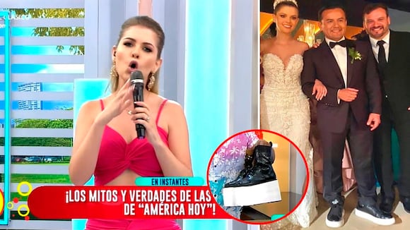 Brunella Horna se molesta en vivo