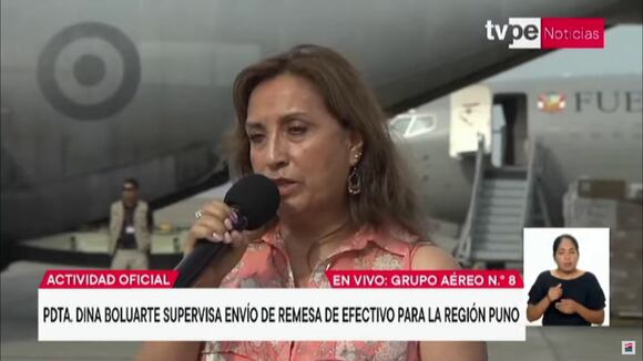 Declaraciones de Dina Boluarte