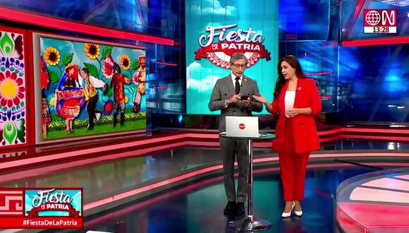 Federico Salazar lee el párrafo que Castillo no quiso leer