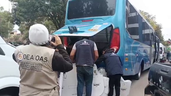 ODPE Cusco continúa el traslado de material electoral