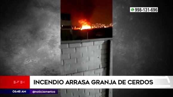 Incendio afecta tres viviendas