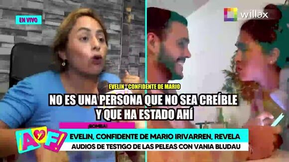 Testigo acusa a Vania Bludau de agredir a Mario Irivarren en discoteca: “Le mordió el cuello por celos”
