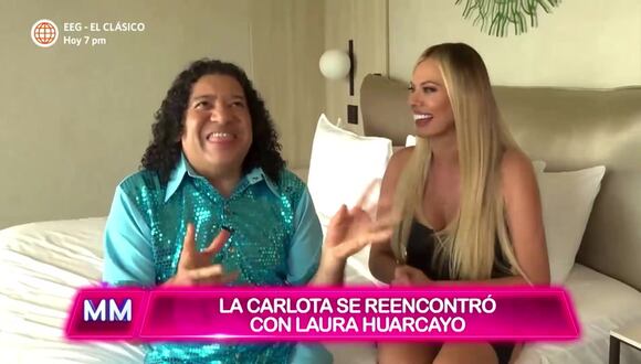 El reencuentro entre la Carlota y Laura