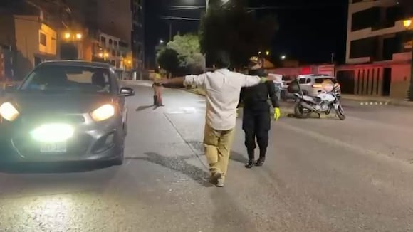 Cusco: Conductores ebrios caen en operativos por feriado largo (VIDEO)