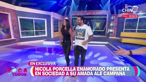 Alejandra Campaña sobre Nicola Porcella: “Estoy muy feliz de estar con él”