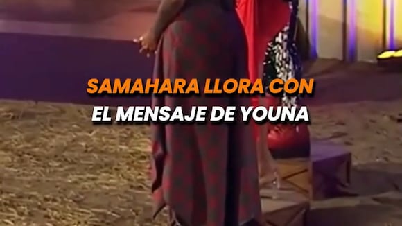 CORREO | Samahara rompe en llanto al escuchar mensaje de Youna en 'La Granja VIP'