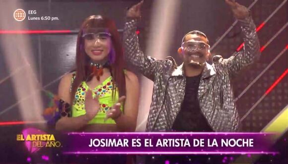 Josimar fue escogido como el artista de la noche (Video: América Tv)