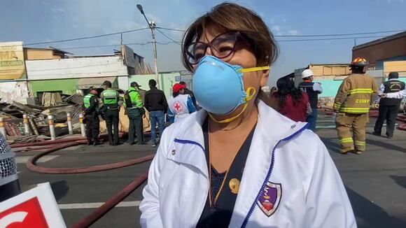 Heridos en incendio de Arequipa
