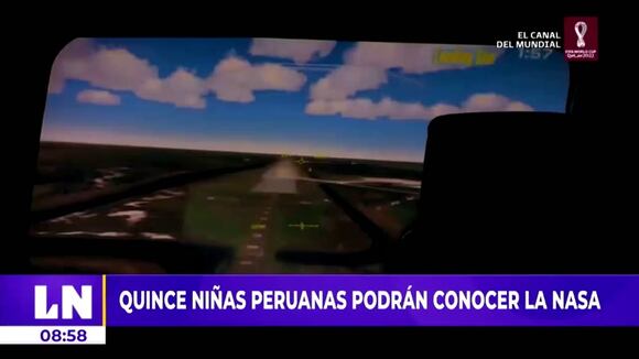 Niñas peruanas visitarán instalaciones de la Nasa