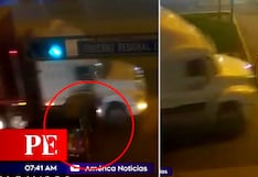 Tráiler se pasa la luz roja y ocasiona la muerte de una niña de 9 años, en Ventanilla (VIDEO)