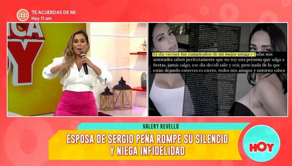 Ehtel Pozo no entiende situación de Valery Revello