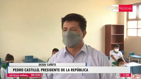 Declaraciones Pedro Castillo