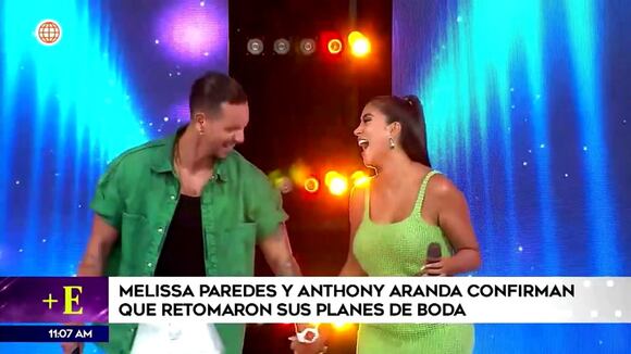 Melissa Paredes y Anthony Aranda continúan con planes de boda