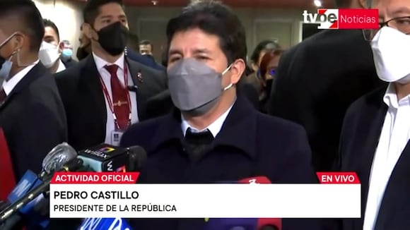 Declaraciones de Pedro Castillo