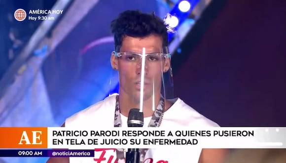 Patricio Parodi se defiende de quienes no creen en extraña enfermedad que padeció